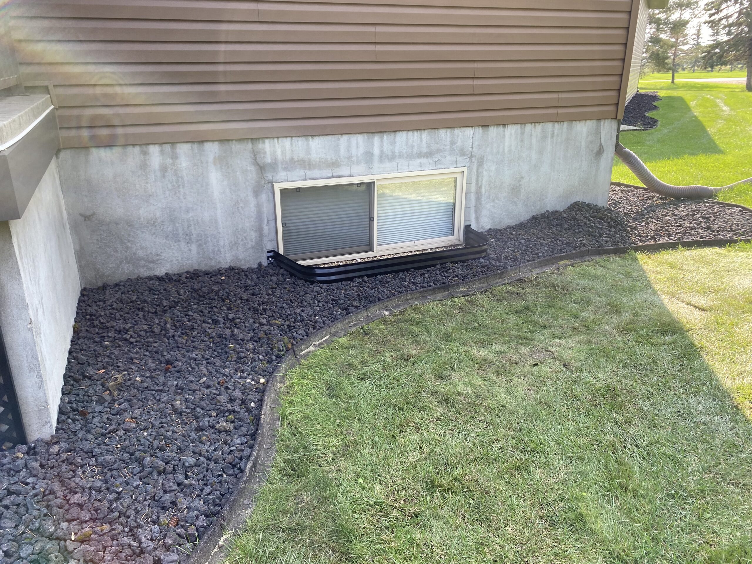 Foundation Repair St. Albert - finished foundation repair - residential home exterior